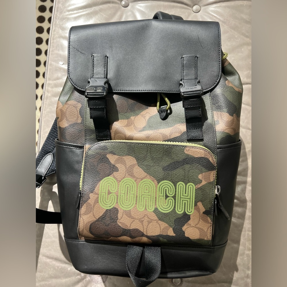 Coach Men’s Camo backpack